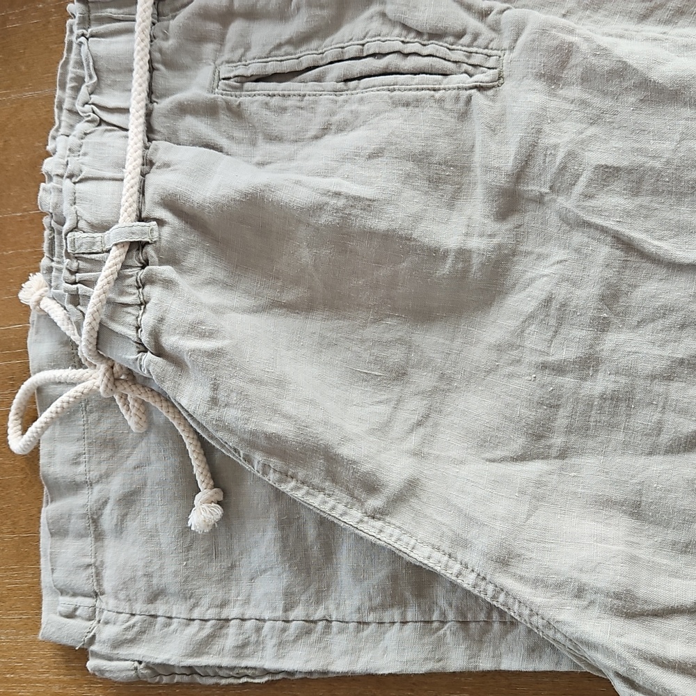 C&C California Light Gray Linen Pants